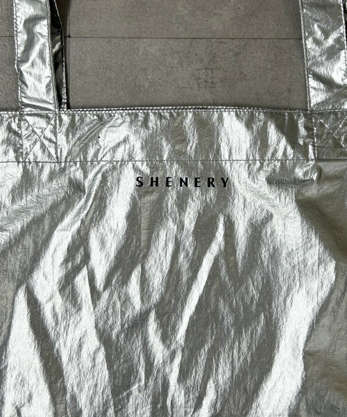 SHENERY（シーナリー）の「seasonトートバッグ（トートバッグ・レディース・シルバー/ベージュ・FREE）」の13枚目の写真