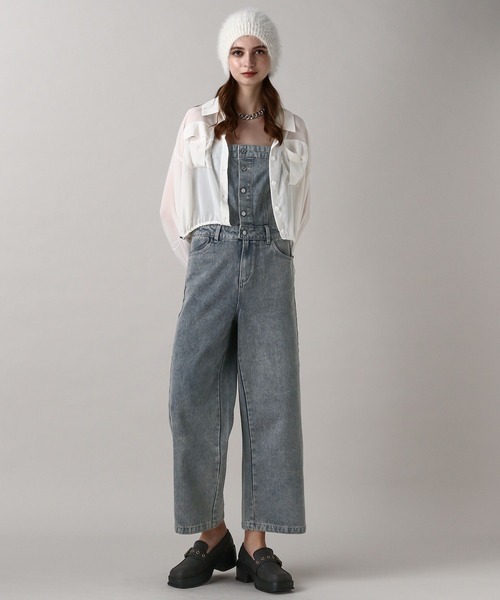 セール】【2024FW】デニムサロペット（サロペット