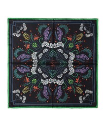 manipuri | manipuri FLOWER シルクスカーフ(バンダナ/スカーフ)