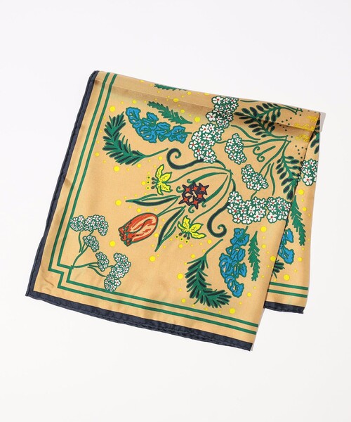 新品❗️TOMORROWLAND 別注 manipuri FLOWER スカーフ 別注】manipuri FLOWER スカーフ｜トゥモローランド 公式通販