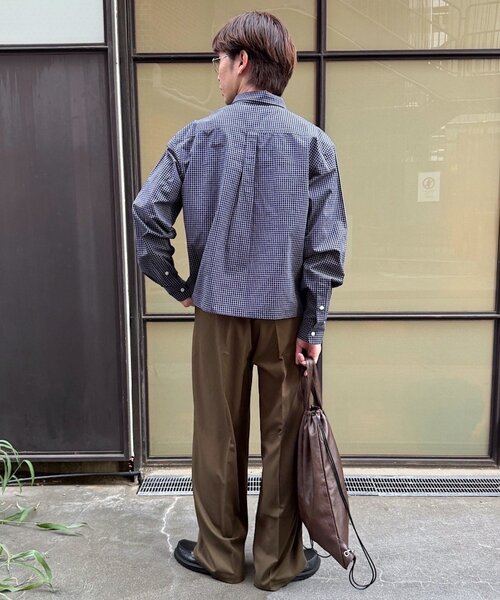 UNISEX】ヴィーガンレザーナップサック（バックパック/リュック