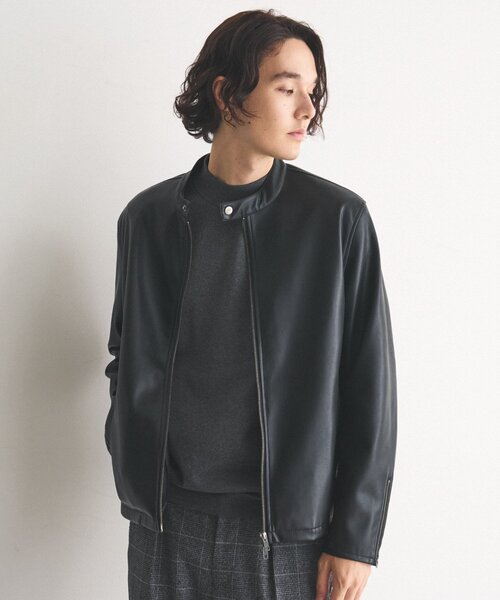 THE SHOP TK （ザ ショップ ティーケー ）の「ヴィンテージライクシングルライダース（ライダースジャケット・メンズ・ブラック/ブラウン系その他・02/03/04）」の3枚目の写真