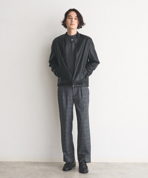 THE SHOP TK （ザ ショップ ティーケー ）の「ヴィンテージライクシングルライダース（ライダースジャケット・メンズ・ブラック/ブラウン系その他・02/03/04）」の4枚目の写真