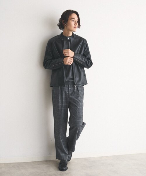 THE SHOP TK （ザ ショップ ティーケー ）の「ヴィンテージライクシングルライダース（ライダースジャケット・メンズ・ブラック/ブラウン系その他・02/03/04）」の5枚目の写真