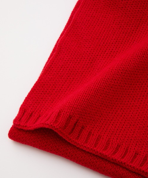 COLONY 2139(コロニートゥーワンスリーナイン)の「ニットマフラー(マフラー・レディース・グレー/ブラック/レッド/ブルー・FREE)」の12枚目の写真