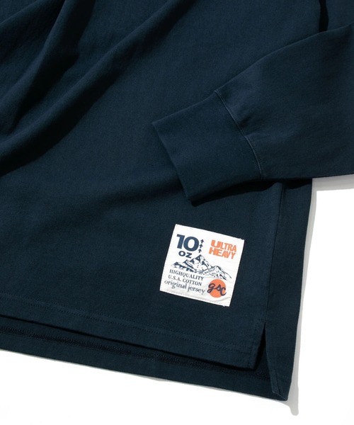 go slow caravan(ゴースローキャラバン)の「超ヘビーUSA/C タックラガーシャツ(ポロシャツ・メンズ・ネイビー/ホワイト・MEDIUM/LARGE/X-LARGE)」の5枚目の写真