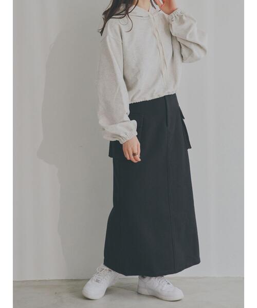 【セール】カーゴナロースカート（スカート）｜so4u（ソーフォーユー）