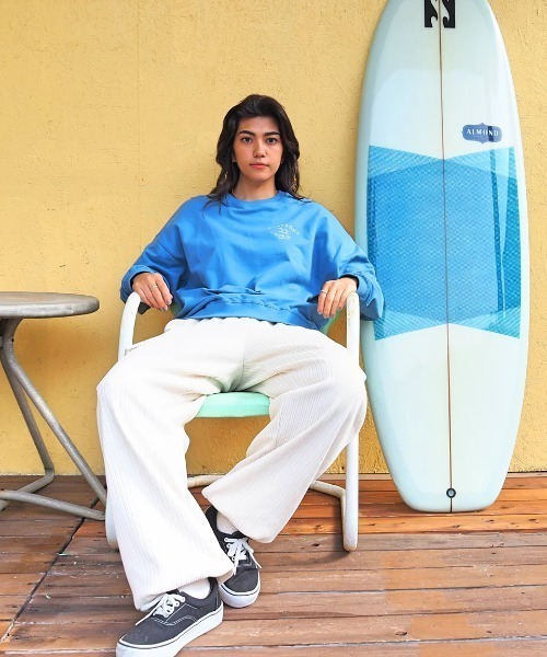 セール】BILLABONG レディース SOFT CLEAN ARCH LOGO トレーナー
