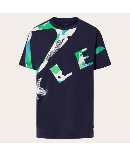 OAKLEY(オークリー)の「オークリー EN TECH COLD SS TEE CAMO YTR 7.0/Tシャツ/ UPF50+ /接触冷感/リフレクター/ キッズ/OAKLEY(Tシャツ/カットソー・キッズ・ネイビー/ホワイト/ブラック・S/L/M/XS)」の6枚目の写真