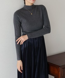 BLUEEAST（ブルーイースト）の「《新色追加》ウール混ベーシックハイネックニット（ニット/セーター）」