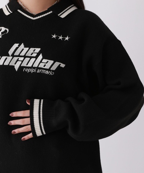 セール】【洗えるニット】GAMEニットプルオーバー（ニット/セーター