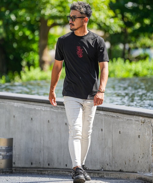 Truly Scrumptious様用　デニム＆よしタンク白＆シャンプレー リユースシーアイランドコットン デニムジャケット （Gジャン・デニム