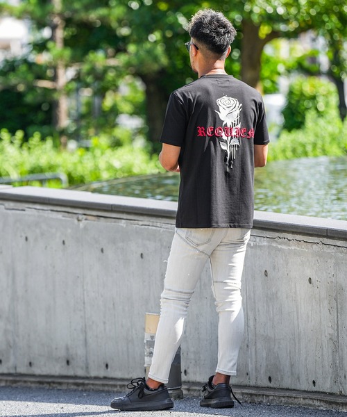 SWAGGER グレー ペイントスプラッター ストレートデニム　00s SWAGGER グレー ペイントスプラッター ストレートデニム 00s