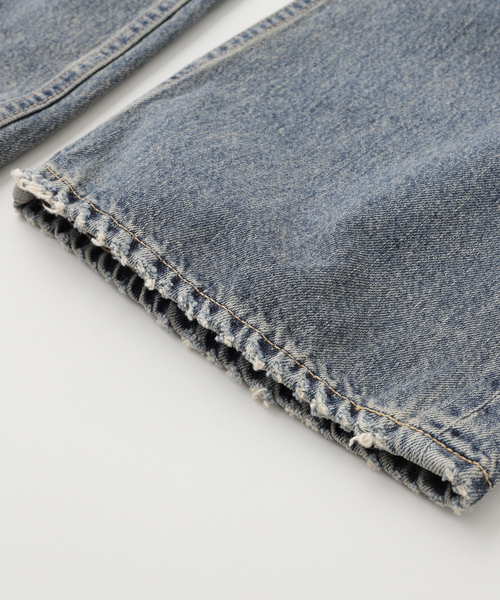 DAIRIKU(ダイリク)の「【DAIRIKU / ダイリク】Flare Vintage Denim Pants(デニムパンツ・メンズ・ブラック/ブルー系その他・SMALL/LARGE/MEDIUM)」の7枚目の写真