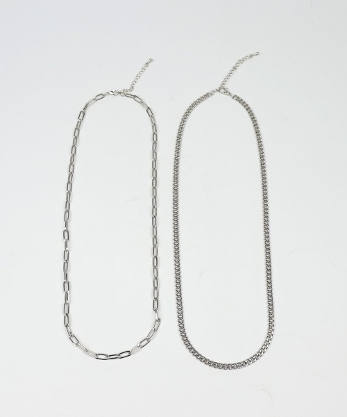 LISETTE リゼッタ購入 monshiroオーバルチェーンショートネックレス STYLE DELI ネックレス 55cmオーバルチェーンネックレス