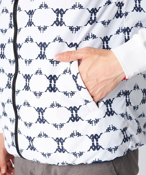 Kappa（カッパ）の「【Kappa / カッパ】リバーシブルボアベスト　ゴルフ（ベスト・メンズ・ブラック/ネイビー・LARGE/X-LARGE/MEDIUM）」の21枚目の写真