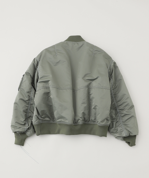 FACETASM（ファセッタズム）の「【FACETASM / ファセッタズム】HEAVY STITCH MA-1 JACKET（MA-1・メンズ・ブラック・4）」の2枚目の写真
