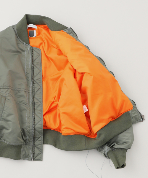FACETASM（ファセッタズム）の「【FACETASM / ファセッタズム】HEAVY STITCH MA-1 JACKET（MA-1・メンズ・ブラック・4）」の4枚目の写真