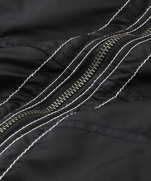 FACETASM（ファセッタズム）の「【FACETASM / ファセッタズム】HEAVY STITCH MA-1 JACKET（MA-1・メンズ・ブラック・4）」の5枚目の写真