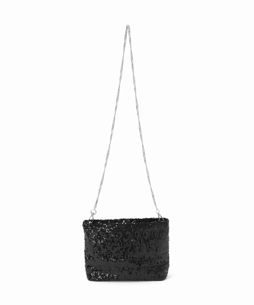 SLOBE IENA（スローブイエナ）の「SLOBE スパンコールバッグ（ショルダーバッグ・レディース・シルバー/ブラック・FREE）」の22枚目の写真