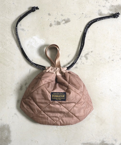 PENDLETON ペンドルトン HARDING QUILTING DRAWBAG ハーディング キルティング 巾着バッグ（ショルダーバッグ）｜PENDLETON（ペンドルトン）