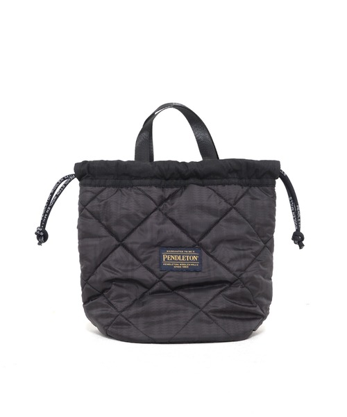PENDLETON ペンドルトン HARDING QUILTING DRAWBAG ハーディング キルティング 巾着バッグ(ショルダーバッグ)|PENDLETON(ペンドルトン) PENDLETON ペンドルトン HARDING QUILTING DRAWBAG ハーディング キルティング 巾着バッグ(ショルダーバッグ)|PENDLETON(ペンドルトン)