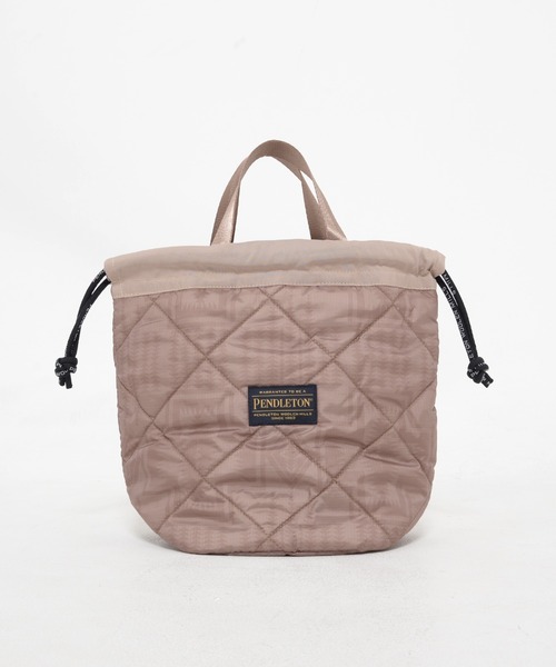 PENDLETON ペンドルトン HARDING QUILTING DRAWBAG ハーディング キルティング 巾着バッグ(ショルダーバッグ)|PENDLETON(ペンドルトン) PENDLETON ペンドルトン HARDING QUILTING DRAWBAG ハーディング キルティング 巾着バッグ(ショルダーバッグ)|PENDLETON(ペンドルトン)