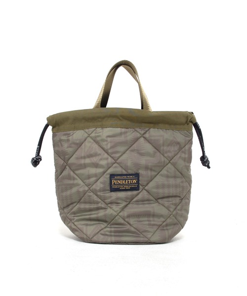 PENDLETON ペンドルトン HARDING QUILTING DRAWBAG ハーディング キルティング 巾着バッグ(ショルダーバッグ)|PENDLETON(ペンドルトン) PENDLETON ペンドルトン HARDING QUILTING DRAWBAG ハーディング キルティング 巾着バッグ(ショルダーバッグ)|PENDLETON(ペンドルトン)