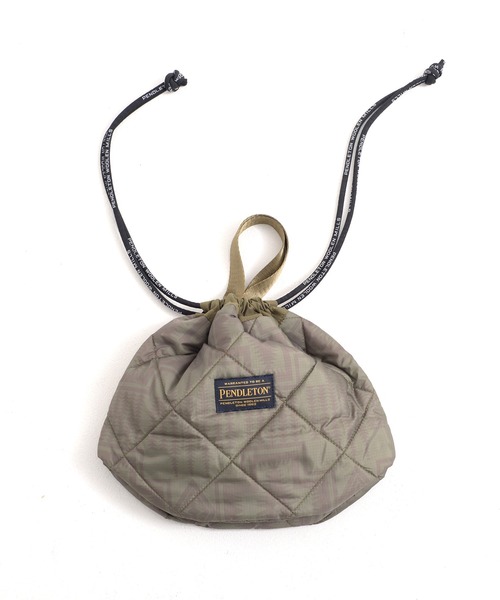 PENDLETON ペンドルトン HARDING QUILTING DRAWBAG ハーディング キルティング 巾着バッグ(ショルダーバッグ)|PENDLETON(ペンドルトン) PENDLETON ペンドルトン HARDING QUILTING DRAWBAG ハーディング キルティング 巾着バッグ(ショルダーバッグ)|PENDLETON(ペンドルトン)