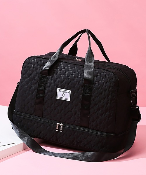 セール】ボストンバッグ キルティング 旅行カバン（ハンドバッグ