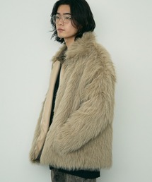 Shoowtime | Volume eco fur zip up blouson / ボリュームエコファージップアップブルゾン(ブルゾン)