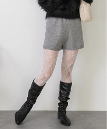 ad thie | ニットショートパンツ(その他パンツ)
