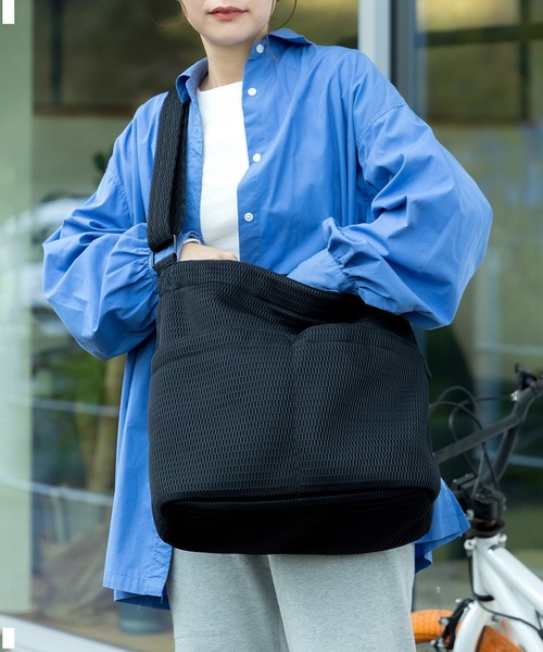 セール】洗濯機で洗える Washable news paper shoulder 通勤 / A4収納