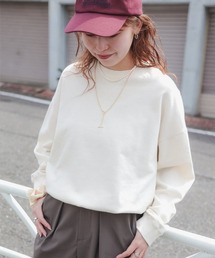 オーバーダイ 裏毛 プルオーバー トップス