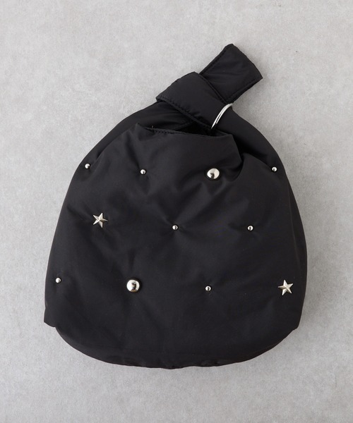 CIAOPANIC TYPY(チャオパニックティピー)の「【2025年S/S新作】【プチプラ】スタッズ付きパッファーミニハンドルBAG(トートバッグ・レディース・イエロー/オフホワイト/カーキ/ブラック・ONE SIZE)」の18枚目の写真