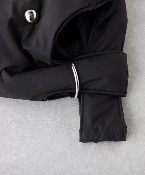 CIAOPANIC TYPY(チャオパニックティピー)の「【2025年S/S新作】【プチプラ】スタッズ付きパッファーミニハンドルBAG(トートバッグ・レディース・イエロー/オフホワイト/カーキ/ブラック・ONE SIZE)」の12枚目の写真