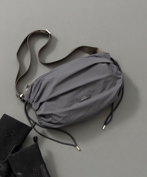 撥水加工/WEB&一部店舗限定カラーあり】ドロ－ストリング ショルダー