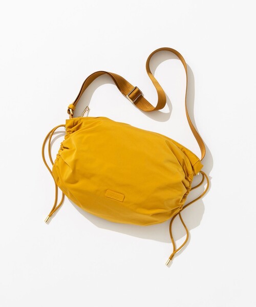 撥水加工/WEB&一部店舗限定カラーあり】ドロ－ストリング ショルダー