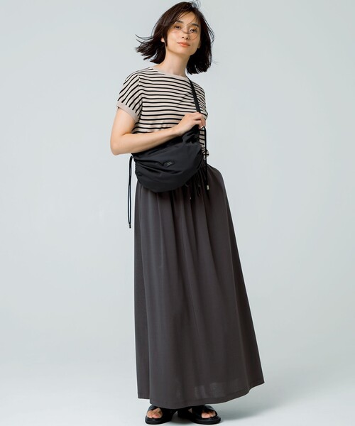 撥水加工/WEB&一部店舗限定カラーあり】ドロ－ストリング ショルダー