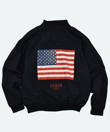 Guess | 【ヴィンテージ古着】90’s GUESS 星条旗 ナイロンジャケット(ナイロンジャケット)