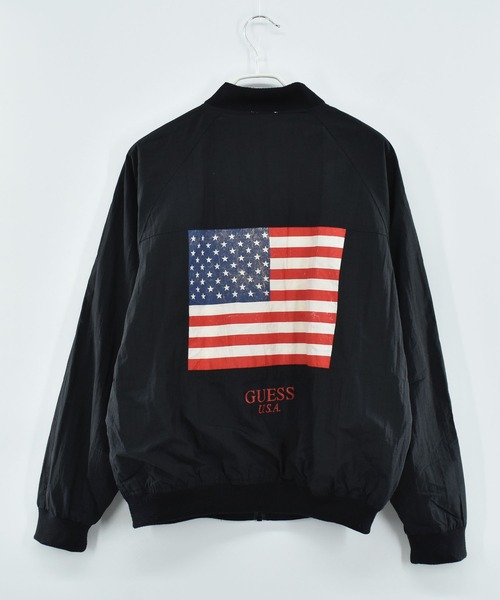 Guess（ゲス）の「【ヴィンテージ古着】90’s GUESS 星条旗 ナイロンジャケット（ナイロンジャケット・メンズ・ブラック・X-LARGE）」の15枚目の写真