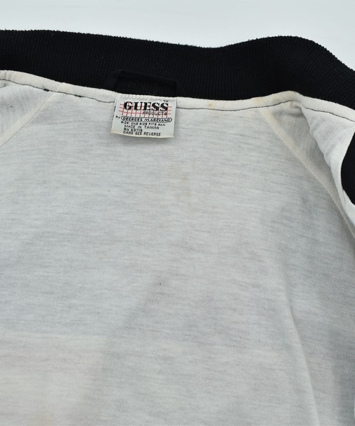 Guess（ゲス）の「【ヴィンテージ古着】90’s GUESS 星条旗 ナイロンジャケット（ナイロンジャケット・メンズ・ブラック・X-LARGE）」の6枚目の写真