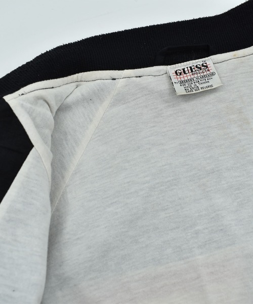 Guess（ゲス）の「【ヴィンテージ古着】90’s GUESS 星条旗 ナイロンジャケット（ナイロンジャケット・メンズ・ブラック・X-LARGE）」の7枚目の写真