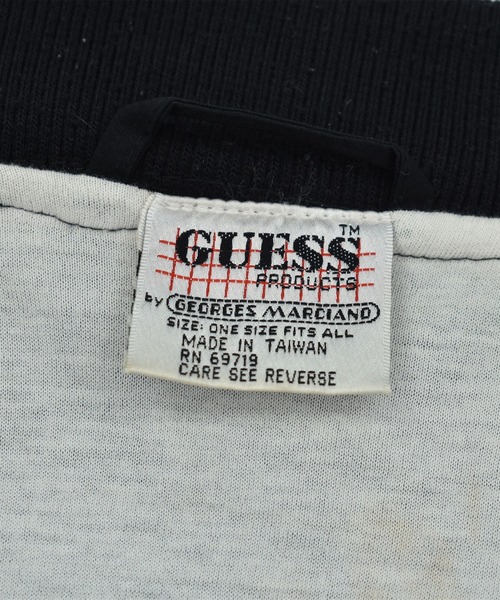 Guess（ゲス）の「【ヴィンテージ古着】90’s GUESS 星条旗 ナイロンジャケット（ナイロンジャケット・メンズ・ブラック・X-LARGE）」の5枚目の写真
