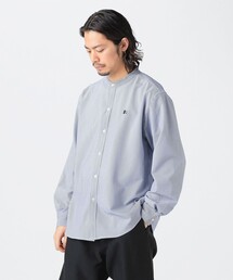 B:MING by BEAMS（ビーミングバイビームス）の「サッカー バンドカラー シャツ（シャツ/ブラウス・メンズ）」