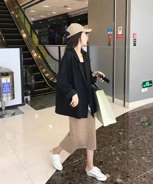 paravion（パラビオン）の「ダブルテーラードジャケット（テーラードジャケット・レディース・ブラウン/ブラック・SMALL/MEDIUM）」の15枚目の写真