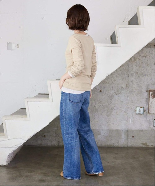 SLOBE IENA(スローブイエナ)の「《WEB限定/追加4》SLOBE スクエアトゥショートブーツ(ブーツ・レディース・ブラック/ベージュ・24.5cm/24cm/23.5cm/23cm)」の20枚目の写真