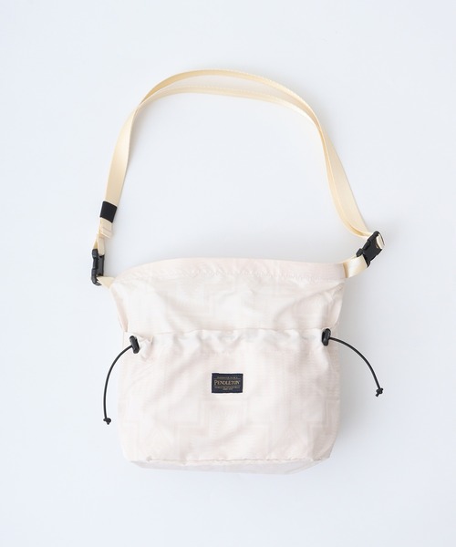 PENDLETON（ペンドルトン）の「PENDLETON　RIPSTOP MINI SHOULDE（ショルダーバッグ・レディース・ターコイズブルー/オフホワイト・FREE）」の4枚目の写真