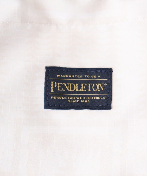 PENDLETON（ペンドルトン）の「PENDLETON　RIPSTOP MINI SHOULDE（ショルダーバッグ・レディース・ターコイズブルー/オフホワイト・FREE）」の5枚目の写真