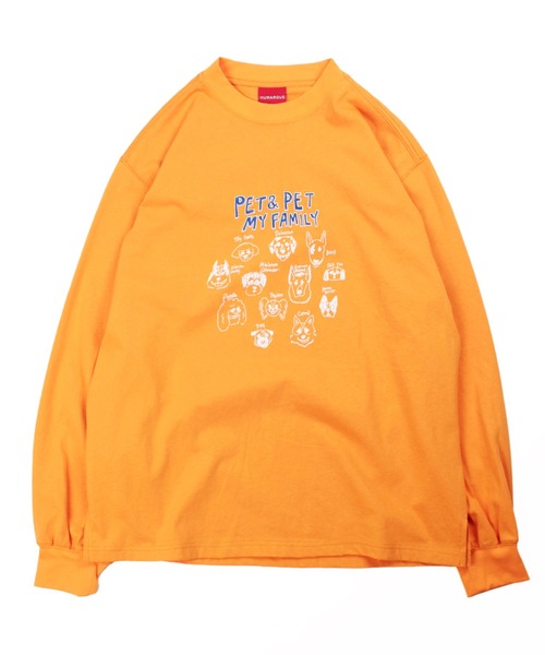 HUMAROUS(ヒューマラス)の「HUMAROUS rakugaki dog Tee(Tシャツ/カットソー・レディース・ブラック/オレンジ/ミント/オフホワイト・X-LARGE/LARGE/MEDIUM)」の14枚目の写真